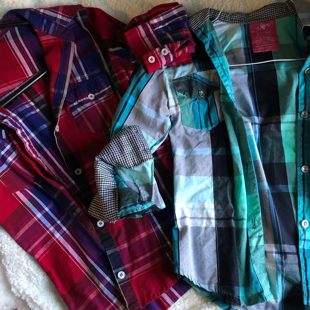 Bundle of 2 cowboy shirts